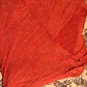 Easel burnt orange shirt